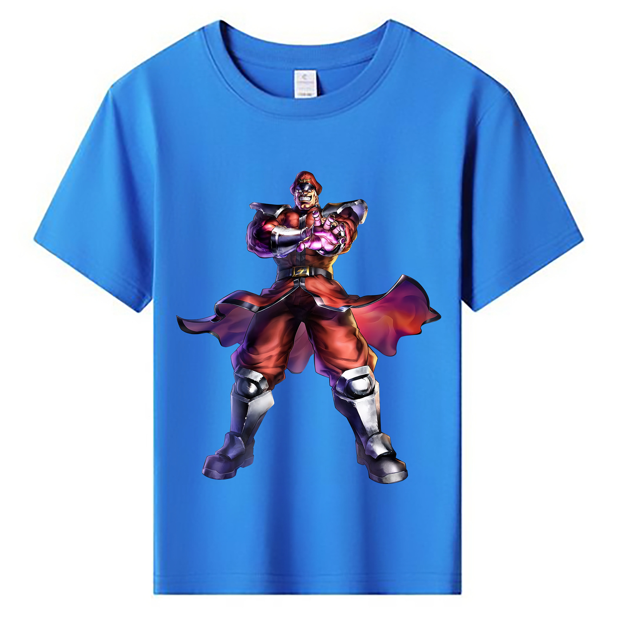 （画像用） 北斗の拳 Fist of the North Star 綿100％キッズTシャツ（フロントプリント）
